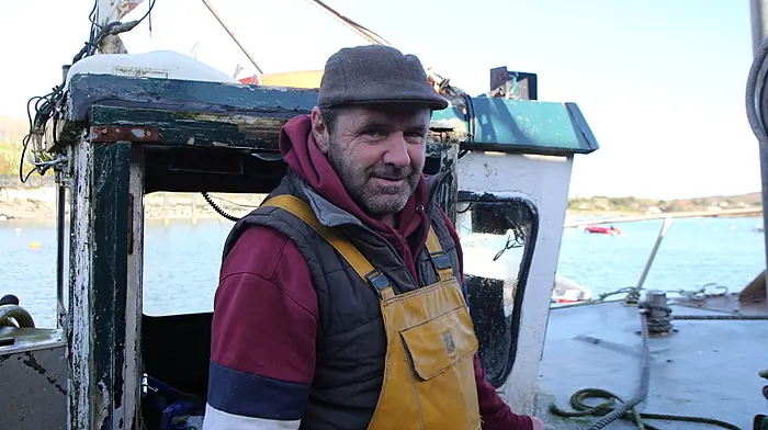 Fisherman Pat O'Regan in Schull. (Photo: Carlos Benlayo)