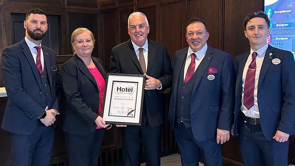 Carrigaline Court tops for ‘friendly’ hotel Image