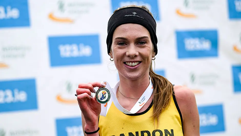 Bandon AC star Fiona Everard races to national senior cross-country glory Image