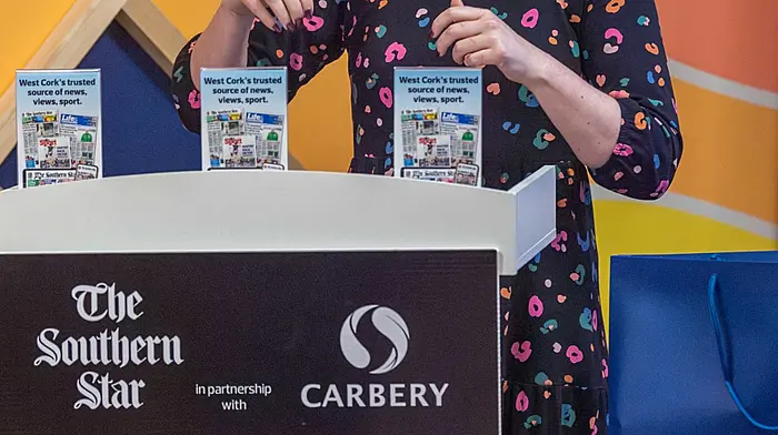 Aisling McGrath from Clonakilty Park Hotel Complex pitches to the judges. Picture: Andy Gibson.