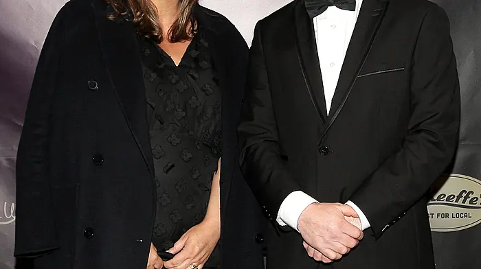 At the Carbery GAA Centenary Gala Ball were Niamh and Edward Forde of Bandon Co-op, sponsor of the football competitions. (Photo: Paddy Feen)