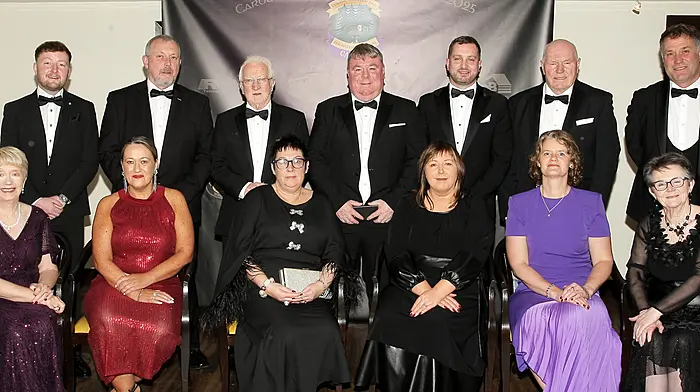 Members of St Mary's at the Carbery GAA Centenary Gala Ball in the Westlodge Hotel Bantry. (Photo: Paddy Feen)