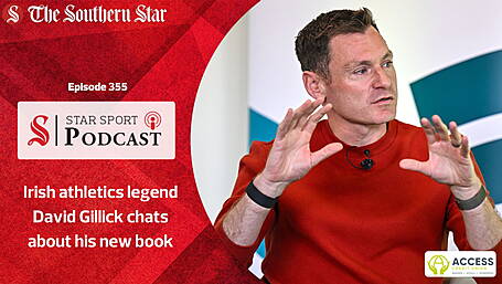 Irish athletics legend David Gillick chats about his new book Image