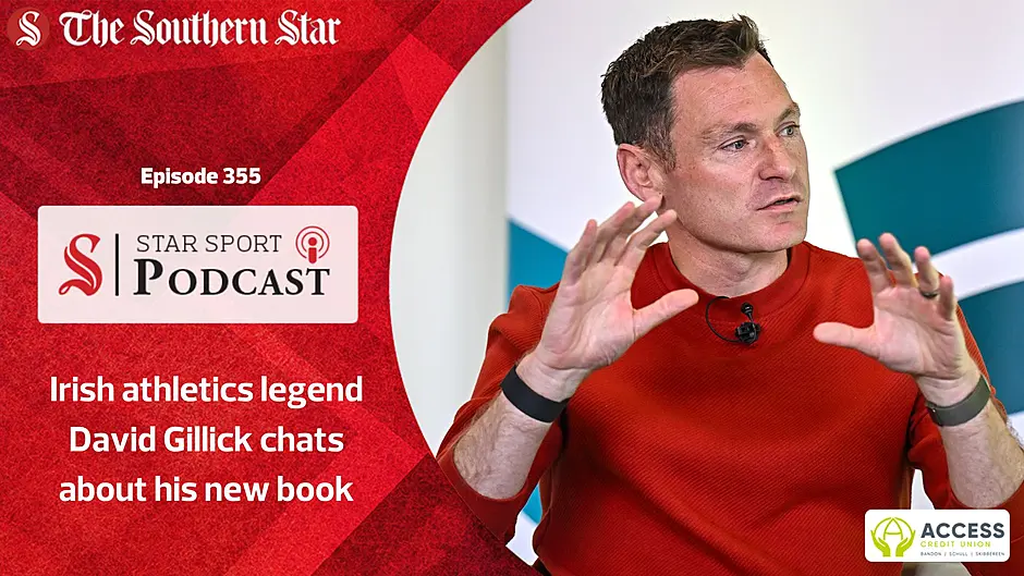 Irish athletics legend David Gillick chats about his new book Image