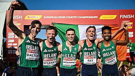 Darragh McElhinney: Team effort key to Ireland’s European Cross-Country silver medal Image
