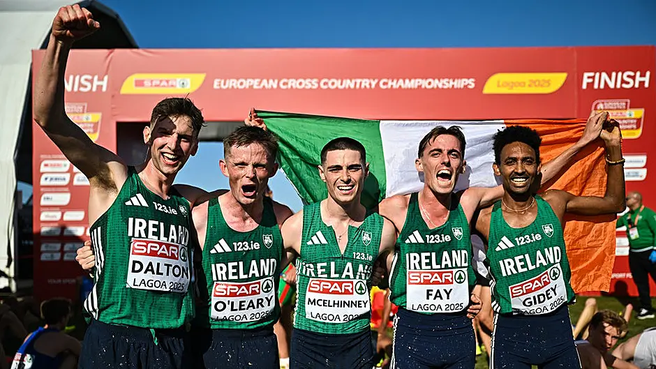 Darragh McElhinney: Team effort key to Ireland’s European Cross-Country silver medal Image