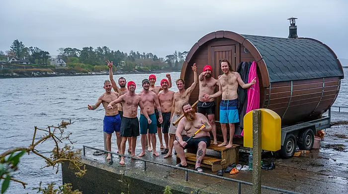 Hearty Hulks take plunge for 12 Dips of Christmas... Image