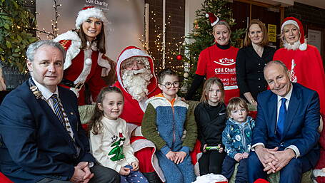 Lions Club toy drop brings smiles to the faces of younger patients spending Christmas in hospital Image