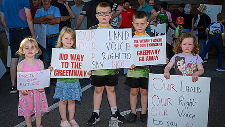 Pause all greenways through private land ‘for review of code’ Image