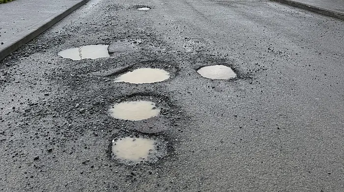 Deep potholes damaging cars in Skibbereen estate Image
