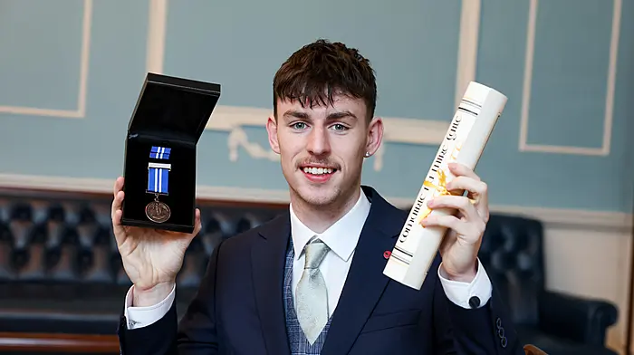 Bravery award for Skibbereen's Naoise (19) for cliff rescue Image