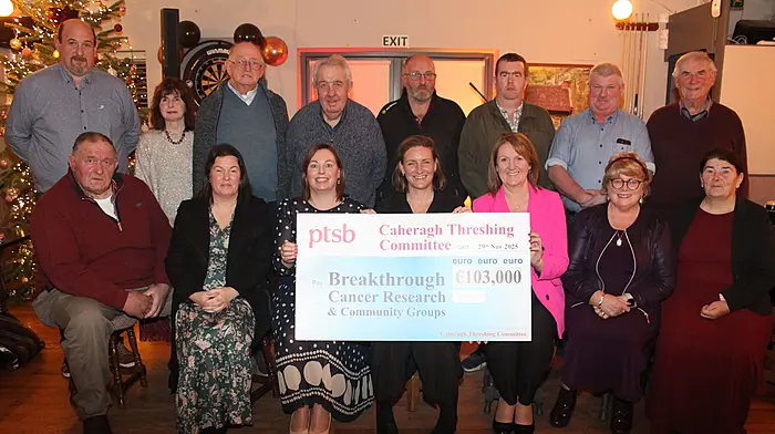 Big parish, bigger heart: Caheragh raises a remarkable €1.6million for charities Image