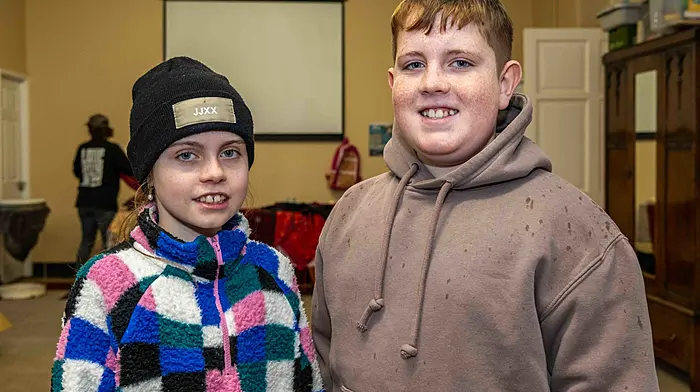 Leap, West Cork, Ireland. 7th Dec, 2025. CECAS held its Christmas Fair at Myross House, Leap today. Many stall holders and shoppers enjoyed the event. Pictured are Sophie & Joseph O'Donnell from Bandon. Picture: Andy Gibson.