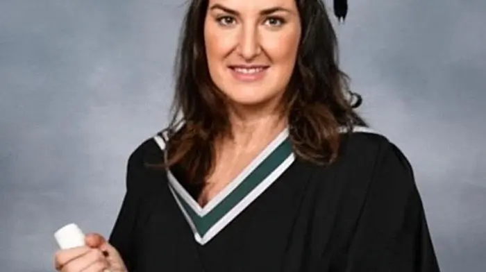 Catherine O’Regan from Schull recently graduated with a first class honours MSc in nursing from the Royal College of Surgeons in Ireland (RCSI). Her master’s thesis was published in the international peer-reviewed journal Women’s Health.