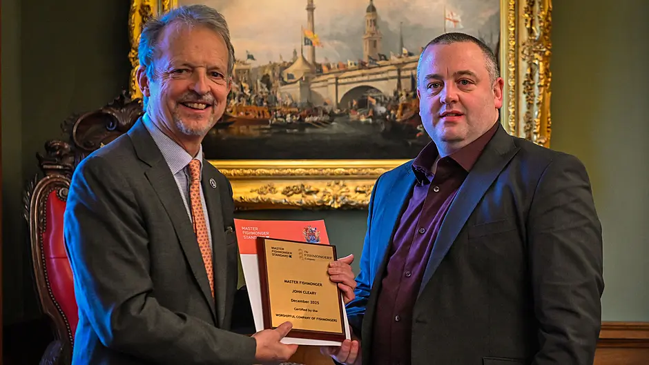 Kinsale manager reels in a coveted fishmonger award Image