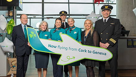Get your skis on as Aer Lingus new service from Cork to Geneva takes off Image