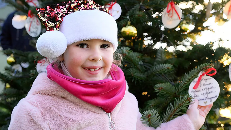 Lucy O'Regan, Clonakilty at the Remembrance Tree in Ardfield. (Photo: Martin Walsh)
