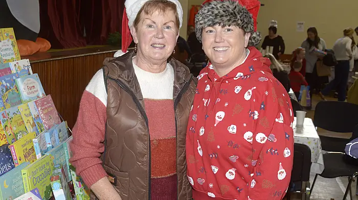 NEWS 7/12/2025 Pictured at the Valley Rovers GAA Christmas market at Innishannon community hall was Phil and Michelle Lawlor. Picture Denis Boyle