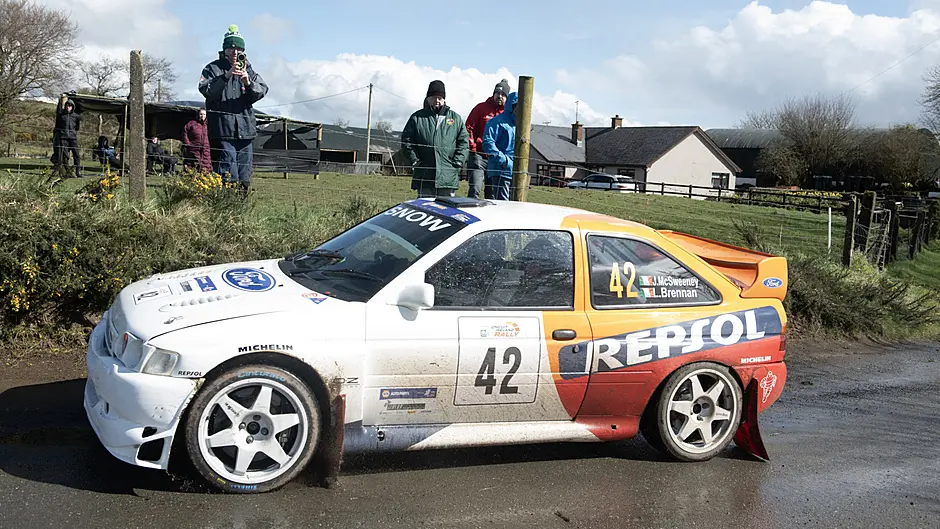 Jason McSweeney bows out early on Circuit of Ireland Image