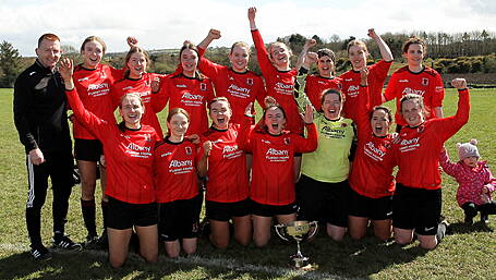 Double delight for dominant Drinagh as Rangers add cup title to league triumph Image