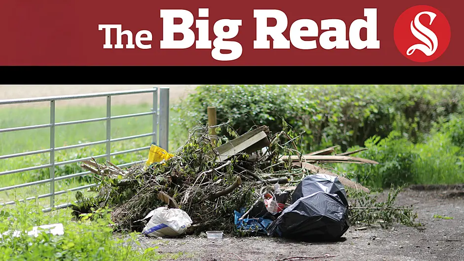 THE BIG READ: West Cork pollution complaints on the rise as illegal dumping hits record highs Image
