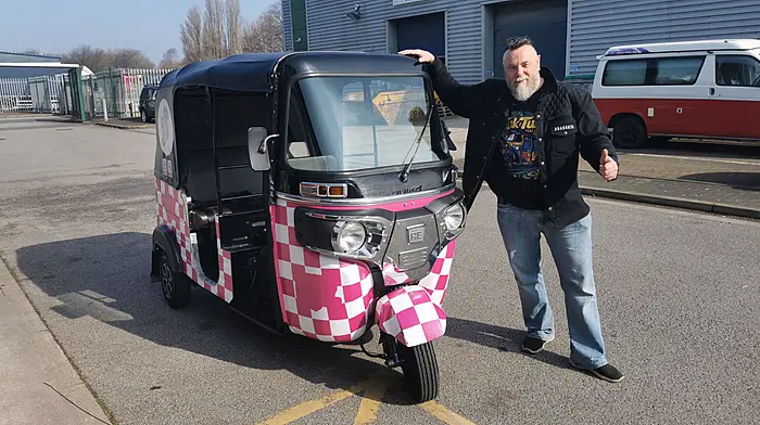 WATCH: Dean passes through West Cork on his epic Tuk Tuk fundraiser Image