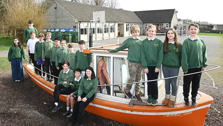 Kilgarriffe pupils receive filmmaking award at the Helix Image