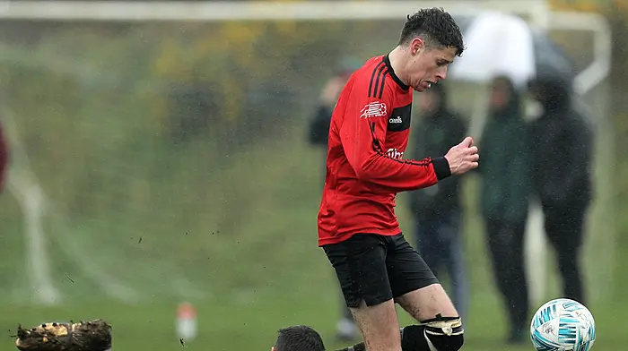 ‘You have that extra bite when you’re chasing it,' says Drinagh Rangers captain Robbie McQueen Image