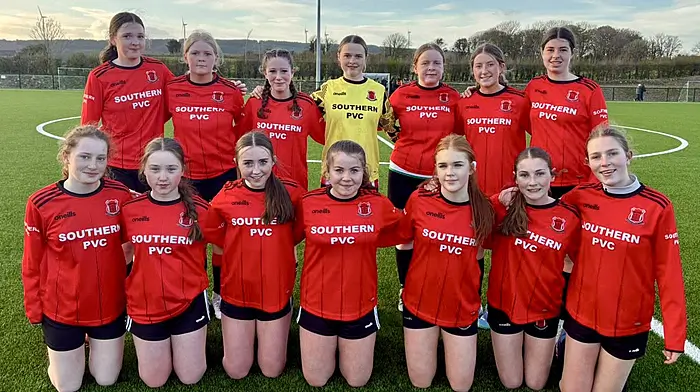 Rosie and Nathalie hit braces as Drinagh advance to cup final Image