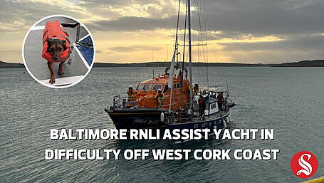 Baltimore RNLI assist yacht in difficulty off the coast of West Cork Image