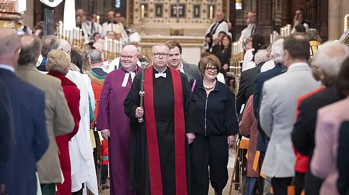 Bishop Colton bids fond farewell at final service Image