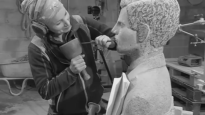 New docu series to feature creation of Dick Barrett bust Image