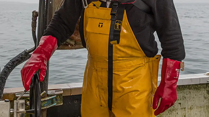 Richard Murphy heading to sea to haul his pots.  (Photo: Anne Marie Cronin)
