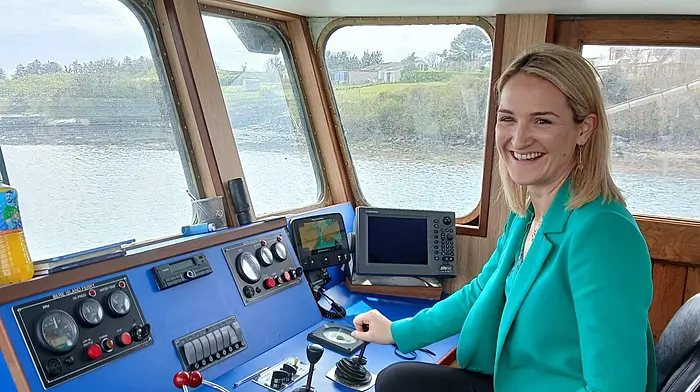 Defence Minister notes historic role of Bere on tour of island Image