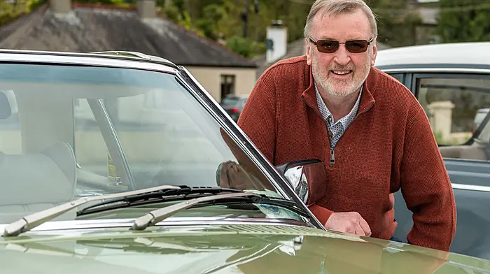 Garry Virgo of the 5 Mile Vintage Club took part in his 1978 Mercedes 780SL in the Bandon Vintage Club’s run which was held last Sunday. The run, which was in aid of local charities, attracted a large number of classic cars.  (Photo: Andy Gibson)
