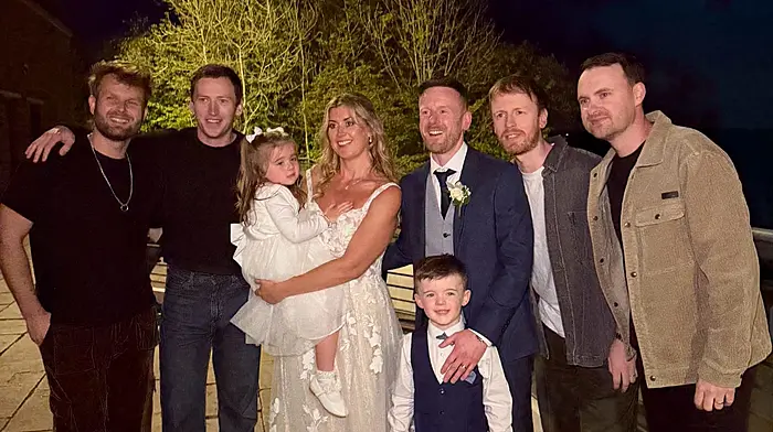 Surprise Picture This performance at Kinsale wedding Image