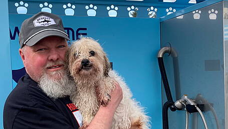 WATCH: Skibbereen’s pooch wash and go proving a hit with dog owners Image