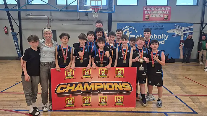 Bantry U13 boys defend county league title Image