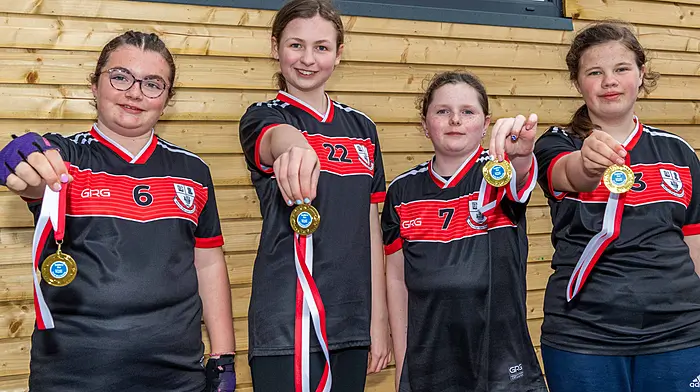 The Castletownbere NS 1 crew show off their medals. (Photo: Andy Gibson)
