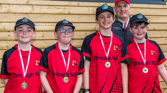 The Drinagh NS 2 crew enjoyed their race. (Photo: Andy Gibson)