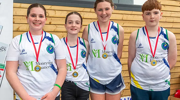 The Lisavaird NS 1 crew after their race. (Photo: Andy Gibson)