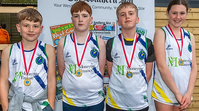 The Lisavaird NS 2 crew with their medals. (Photo: Andy Gibson)