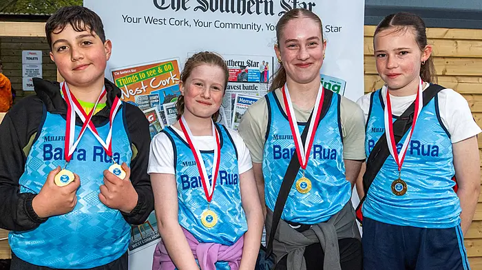 The Barryroe NS 2 crew after their race. (Photo: Andy Gibson)