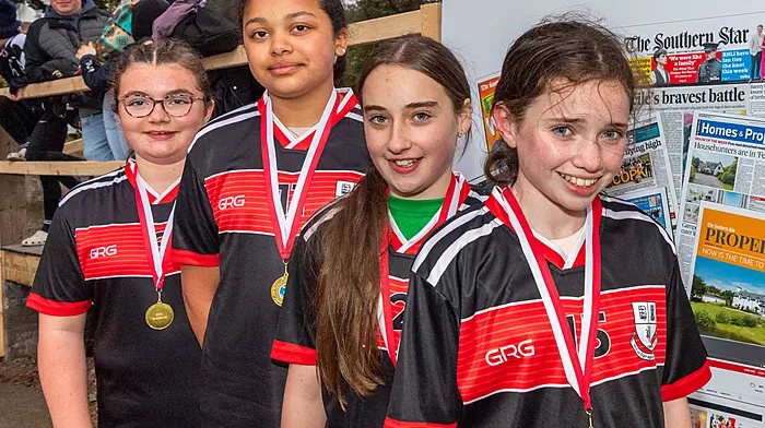 The Castletownbere NS 2 crew after their race. (Photo: Andy Gibson)