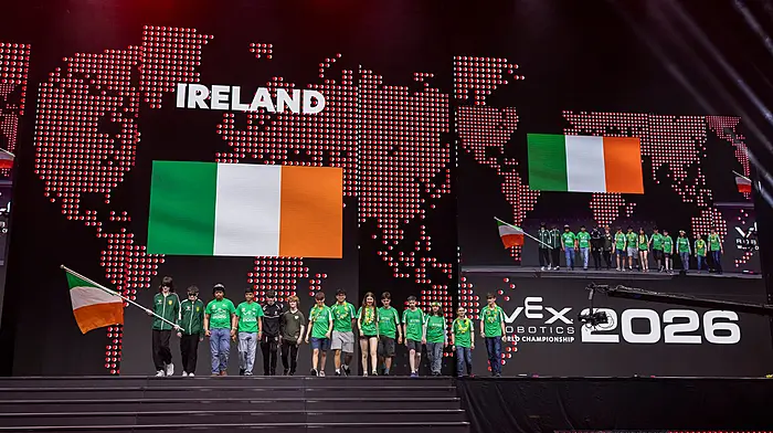 Kinsale students win three awards at the VEX World Championship Image