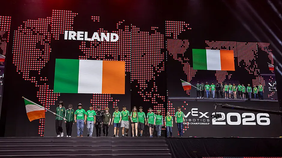 Kinsale students win three awards at the VEX World Championship Image