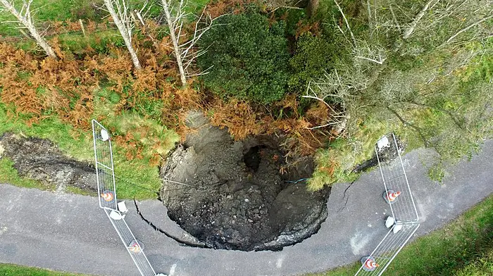 OPW criticised for failure to make safe ‘dangerous’ Allihies sinkhole Image