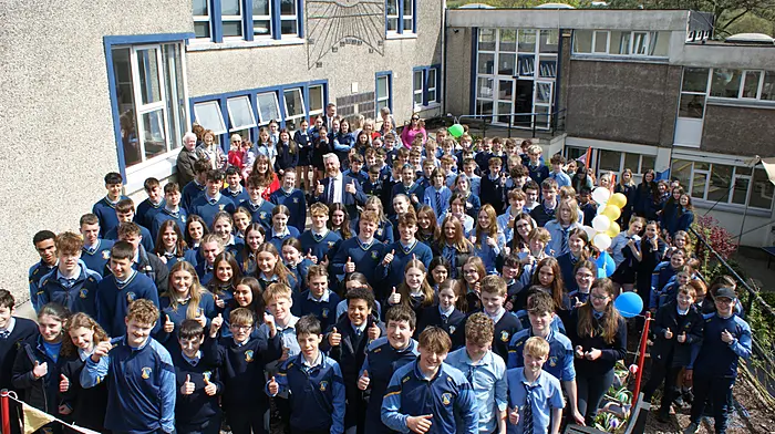 Mount Saint Michael recently celebrated a wonderful event when they welcomed special guests Christopher O’Sullivan, TD and John Maloney, Rosscarbery Tidy Towns  to cut the ribbon and celebrate the opening of their Sensory Garden