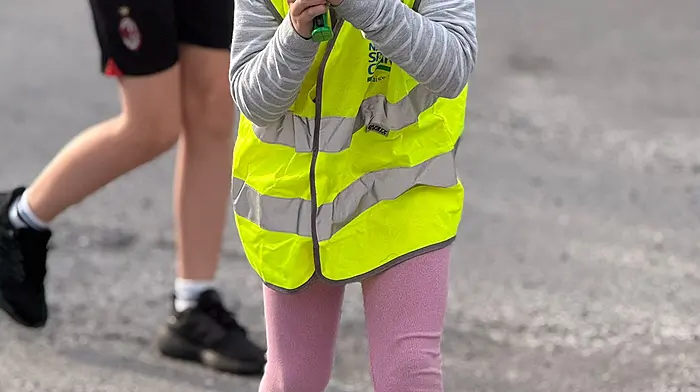 Caitlin O’Callaghan taking part in the annual an taisce National spring clean-up at Togher, Dunmanway.
