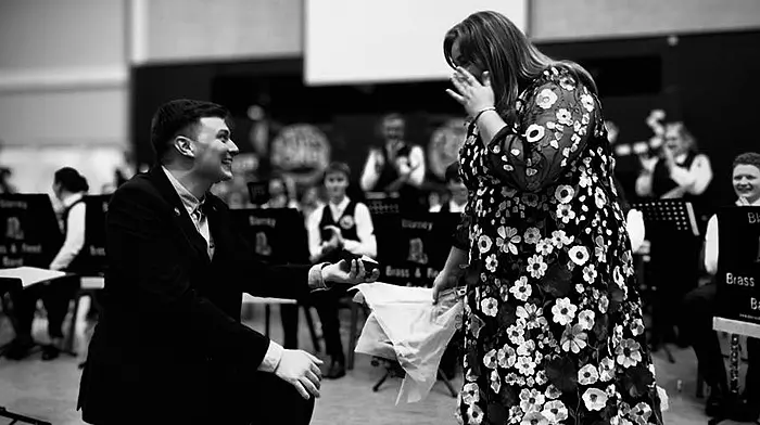 Cork conductors share the story behind their viral on-stage engagement Image
